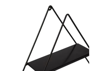 Teric Vikvägg 60 cm - Svart - Inredning - Dekoration & inredningsdetaljer - Rumsavdelare