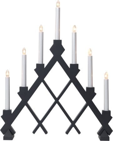 Rut Ljusstake 43 cm - grå - Inredning - Dekoration & inredningsdetaljer - Julpynt & juldekoration