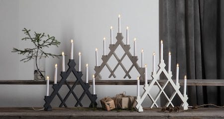 Rut Ljusstake 43 cm - grå - Inredning - Dekoration & inredningsdetaljer - Julpynt & juldekoration