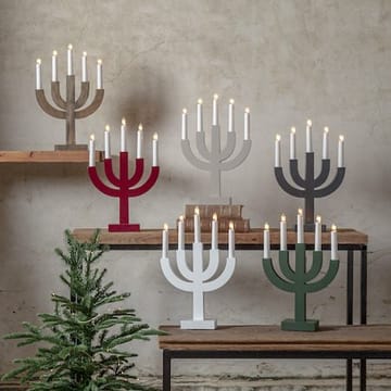 Selma Ljusstake 25 cm - brunbetsad - Inredning - Dekoration & inredningsdetaljer - Julpynt & juldekoration
