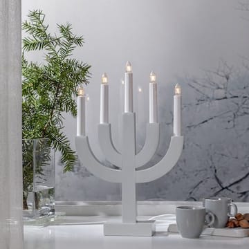 Selma Ljusstake 25 cm - ljusgrå - Inredning - Dekoration & inredningsdetaljer - Julpynt & juldekoration