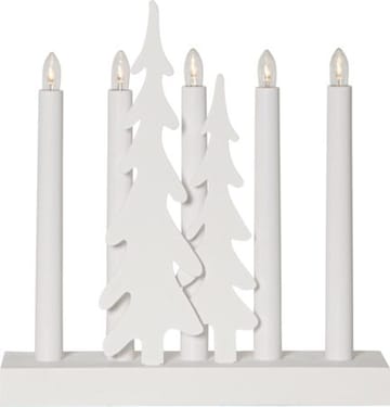 Skog Ljusstake 26.5 cm - vit - Inredning - Dekoration & inredningsdetaljer - Julpynt & juldekoration