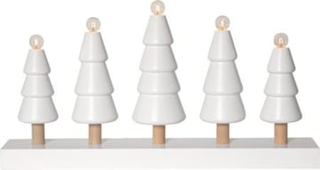 Skog Ljusstake 46 cm - vit med ofärgade stammar - Inredning - Dekoration & inredningsdetaljer - Julpynt & juldekoration