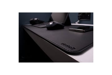 Skrivbordsmatta Desire2 Veganskt Läder 400x900mm Silver - Silver - Inredning - Dekoration & inredningsdetaljer - Skrivbordsunderlägg