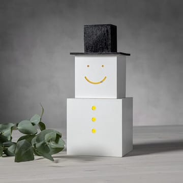 SNOWMAN Inomhusdekoration 29,5 cm - vit - Inredning - Dekoration & inredningsdetaljer - Julpynt & juldekoration