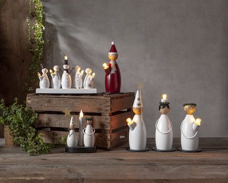Snowman Ljusstake 33 cm - vit - Inredning - Dekoration & inredningsdetaljer - Julpynt & juldekoration