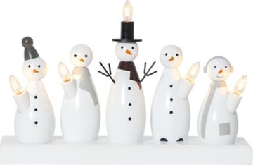 Snowman Ljusstake 33 cm - vit - Inredning - Dekoration & inredningsdetaljer - Julpynt & juldekoration