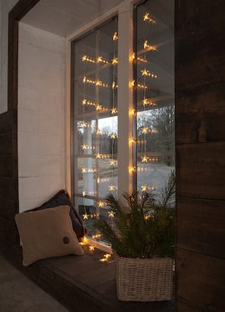 Star Curtain Ljusgardin 90 cm - transparent - Inredning - Dekoration & inredningsdetaljer - Julpynt & juldekoration