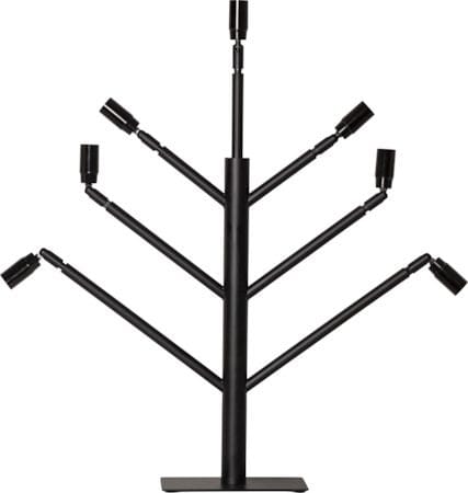Stockholm Stor Adventsljusstake 64 cm - Ljusstake i Metall - Matt Svart - Inredning - Dekoration & inredningsdetaljer - Julpynt & juldekoration