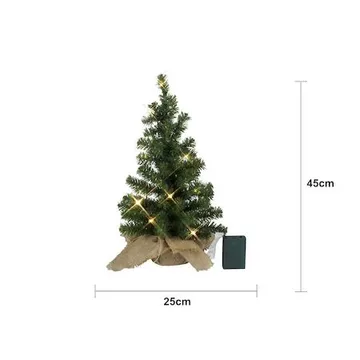 Toppy Liten Julgran med belysning 45 cm - grön - Inredning - Dekoration & inredningsdetaljer - Julpynt & juldekoration