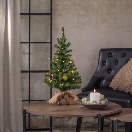 Toppy Liten Julgran med belysning 60 cm - grön - Inredning - Dekoration & inredningsdetaljer - Julpynt & juldekoration