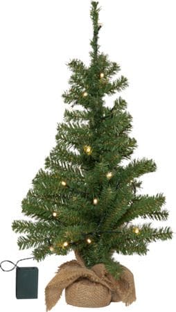 Toppy Liten Julgran med belysning 60 cm - grön - Inredning - Dekoration & inredningsdetaljer - Julpynt & juldekoration