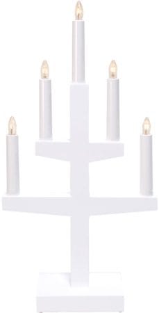Trapp Ljusstake 24 cm - vit - Inredning - Dekoration & inredningsdetaljer - Julpynt & juldekoration