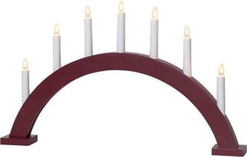Trapp Ljusstake 57 cm - röd - Inredning - Dekoration & inredningsdetaljer - Julpynt & juldekoration