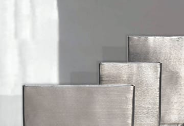 Corova Vas 33 cm Set om 3 - Silverfärgad - Inredning - Dekoration & inredningsdetaljer - Vas - Blomvas