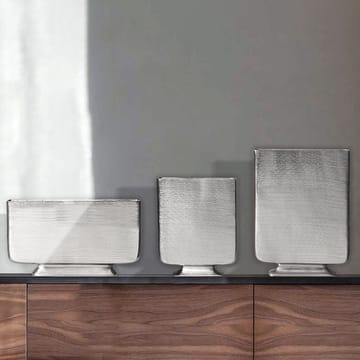 Corova Vas 33 cm Set om 3 - Silverfärgad - Inredning - Dekoration & inredningsdetaljer - Vas - Blomvas