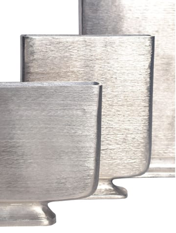 Corova Vas 33 cm Set om 3 - Silverfärgad - Inredning - Dekoration & inredningsdetaljer - Vas - Blomvas