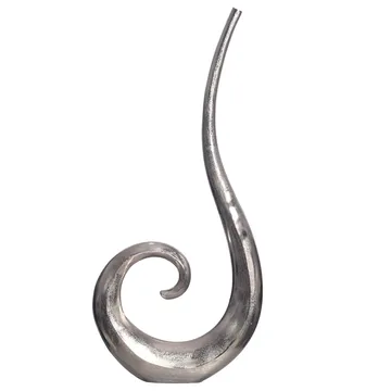 Dalara Vas 100 cm - Silverfärgad - Inredning - Dekoration & inredningsdetaljer - Vas - Blomvas