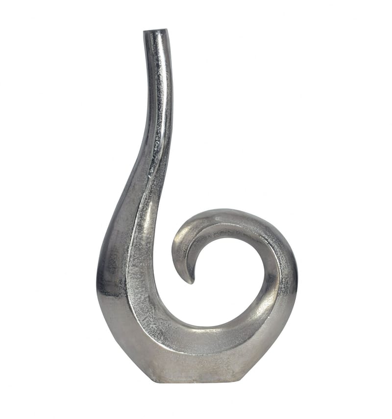 Dalara Vas 47 cm - Silverfärgad - Inredning - Dekoration & inredningsdetaljer - Vas - Blomvas