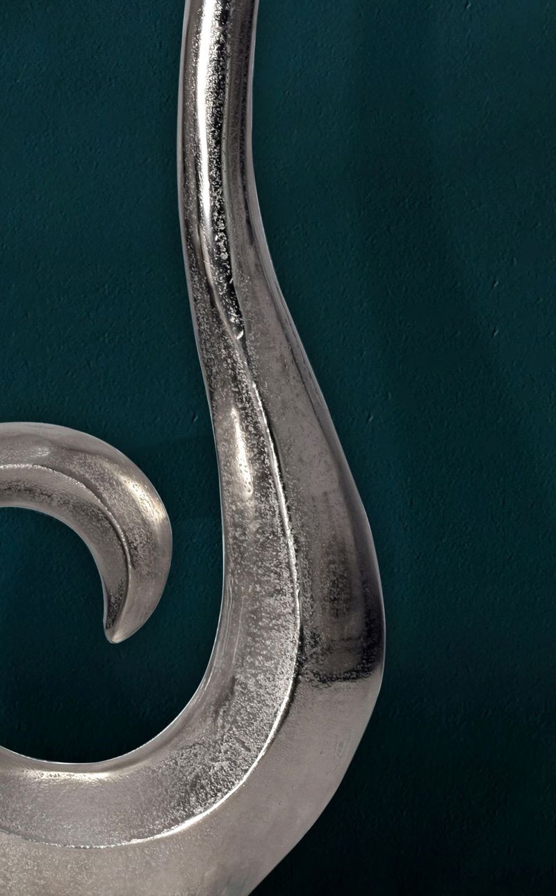 Dalara Vas 47 cm - Silverfärgad - Inredning - Dekoration & inredningsdetaljer - Vas - Blomvas