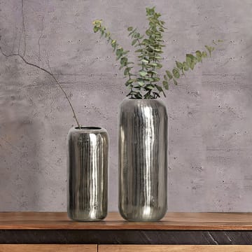 Dalaro Vas 40 cm Set om 2 - silverfärgad - Inredning - Dekoration & inredningsdetaljer - Vas - Cylindervas