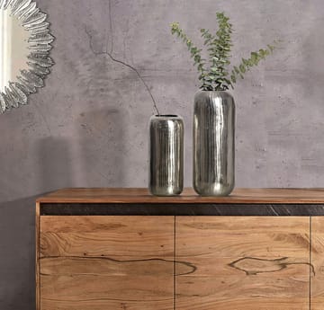 Dalaro Vas 40 cm Set om 2 - silverfärgad - Inredning - Dekoration & inredningsdetaljer - Vas - Cylindervas