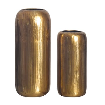 Dalaro Vas 40 cm Set om 2 - svart brons - Inredning - Dekoration & inredningsdetaljer - Vas - Cylindervas