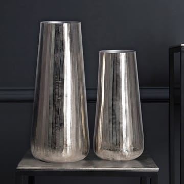 Daleri Vas 45 cm Set om 2 - Silverfärgad - Inredning - Dekoration & inredningsdetaljer - Vas - Cylindervas