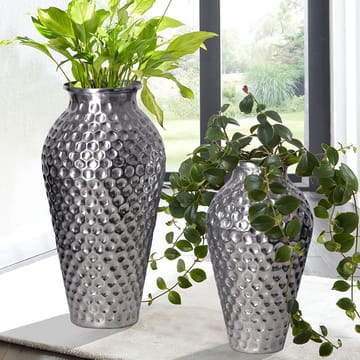 Dalilo Vas 51 cm Set om 2 - Silverfärgad - Inredning - Dekoration & inredningsdetaljer - Vas - Blomvas