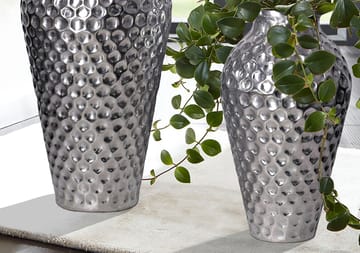 Dalilo Vas 51 cm Set om 2 - Silverfärgad - Inredning - Dekoration & inredningsdetaljer - Vas - Blomvas