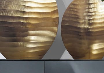Dalira Vas 31 cm Set om 2 - Guldfärgad - Inredning - Dekoration & inredningsdetaljer - Vas - Blomvas