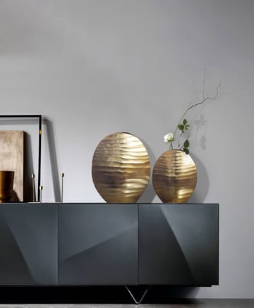 Dalira Vas 31 cm Set om 2 - Guldfärgad - Inredning - Dekoration & inredningsdetaljer - Vas - Blomvas