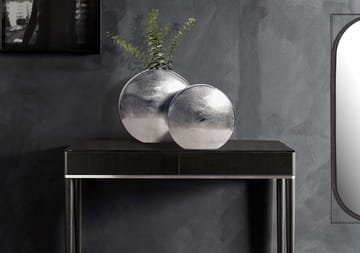 Dalora Vas 34 cm Set om 2 - Silverfärgad - Inredning - Dekoration & inredningsdetaljer - Vas - Blomvas