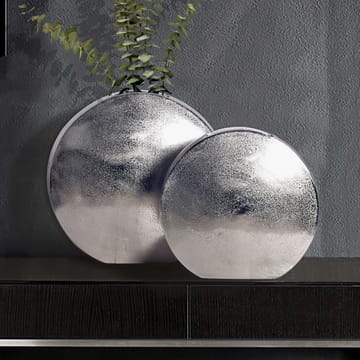 Dalora Vas 34 cm Set om 2 - Silverfärgad - Inredning - Dekoration & inredningsdetaljer - Vas - Blomvas