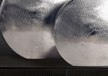 Dalora Vas 34 cm Set om 2 - Silverfärgad - Inredning - Dekoration & inredningsdetaljer - Vas - Blomvas
