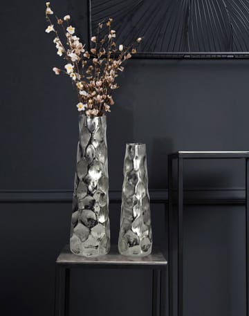 Daluna Vas 49 cm Set om 2 - Silverfärgad - Inredning - Dekoration & inredningsdetaljer - Vas - Cylindervas