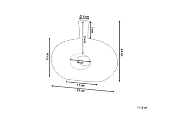 Dekorationsvas Arwad - Inredning - Dekoration & inredningsdetaljer - Vas - Blomvas