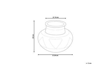 Dekorationsvas Asahan - Inredning - Dekoration & inredningsdetaljer - Vas - Blomvas