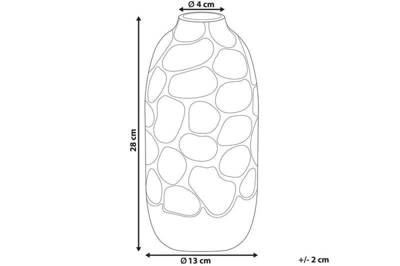 Dekorationsvas Cenabum 13x13x28 cm - 13x13x28 cm - Inredning - Dekoration & inredningsdetaljer - Vas - Blomvas
