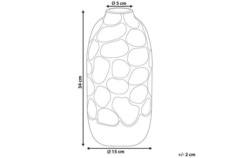 Dekorationsvas Cenabum 15x15x34 cm - 15x15x34 cm - Inredning - Dekoration & inredningsdetaljer - Vas - Blomvas