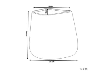Dekorationsvas Cirta 20x20x20 cm - 20x20x20 cm - Inredning - Dekoration & inredningsdetaljer - Vas - Blomvas