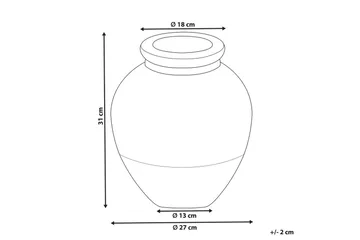 Dekorationsvas Daulis - Inredning - Dekoration & inredningsdetaljer - Vas - Blomvas