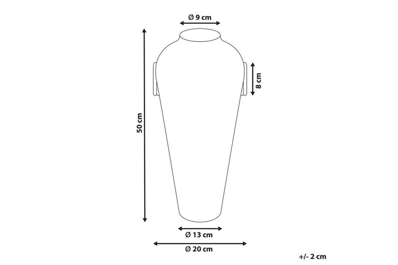 Dekorationsvas Elatia 20x20x50 cm - 20x20x50 cm - Inredning - Dekoration & inredningsdetaljer - Vas - Blomvas