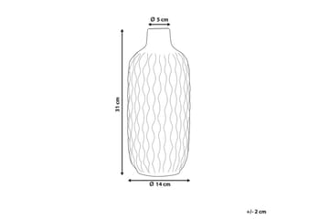 Dekorationsvas Emar Vit - Vit - Inredning - Dekoration & inredningsdetaljer - Vas - Blomvas