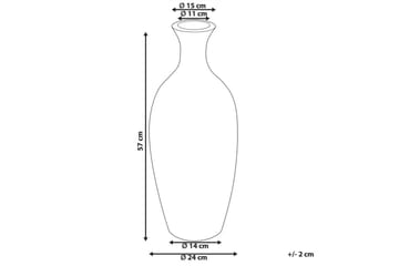 Dekorationsvas Kardia - Inredning - Dekoration & inredningsdetaljer - Vas - Blomvas