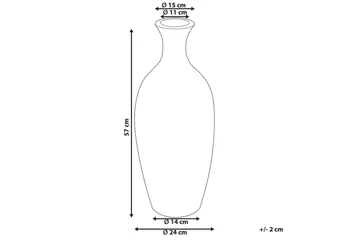 Dekorationsvas Kardia - Inredning - Dekoration & inredningsdetaljer - Vas - Blomvas