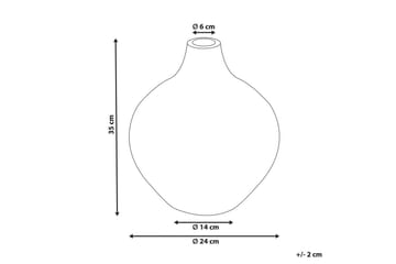 Dekorationsvas Kualu - Inredning - Dekoration & inredningsdetaljer - Vas - Blomvas