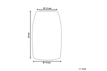 Dekorationsvas Linzi - Inredning - Dekoration & inredningsdetaljer - Vas - Blomvas