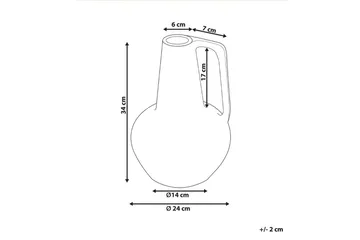 Dekorationsvas Malakka - Inredning - Dekoration & inredningsdetaljer - Vas - Blomvas