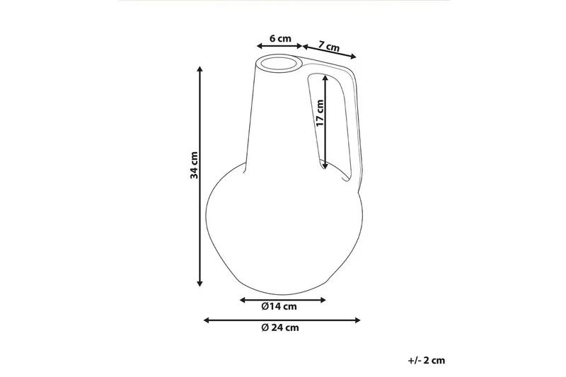 Dekorationsvas Malakka - Inredning - Dekoration & inredningsdetaljer - Vas - Blomvas
